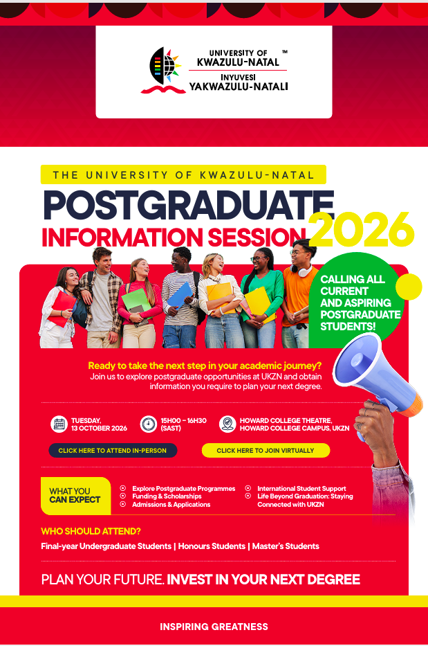 Postgraduate Info Session